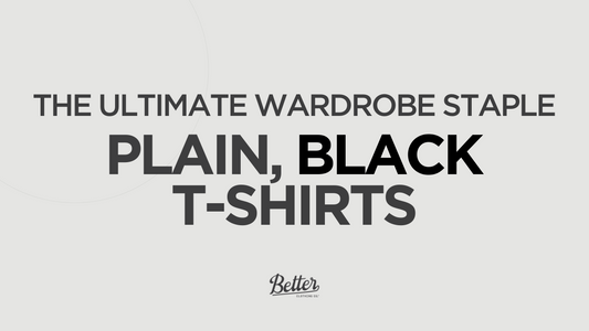 The Ultimate Wardrobe Staple: Plain Black T-Shirts