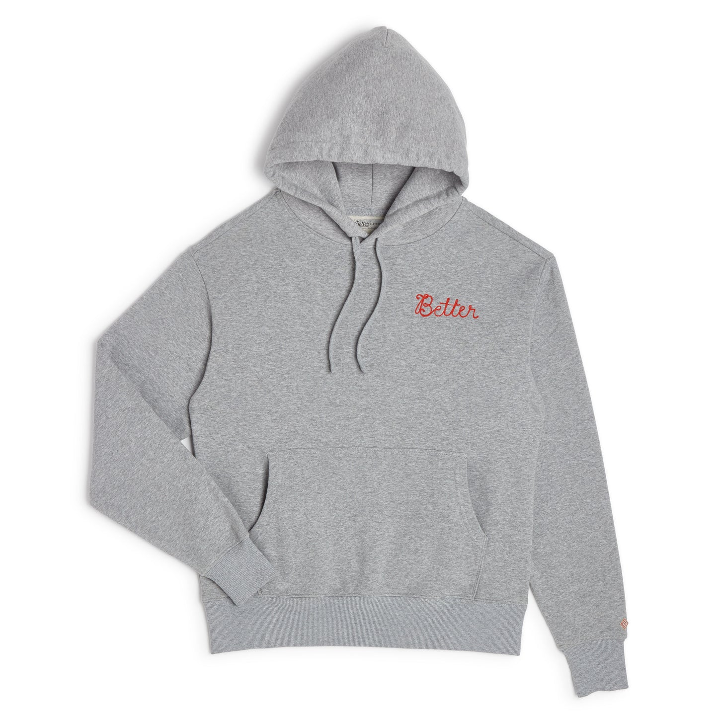 The Better Hoodie Sweatshirts Better Clothing Co.  Small Heather Grey 