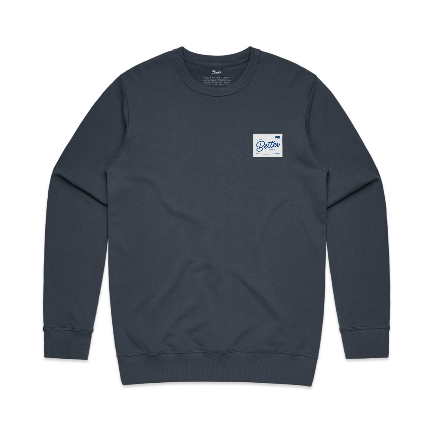 Hard Working Crew Neck Sweater