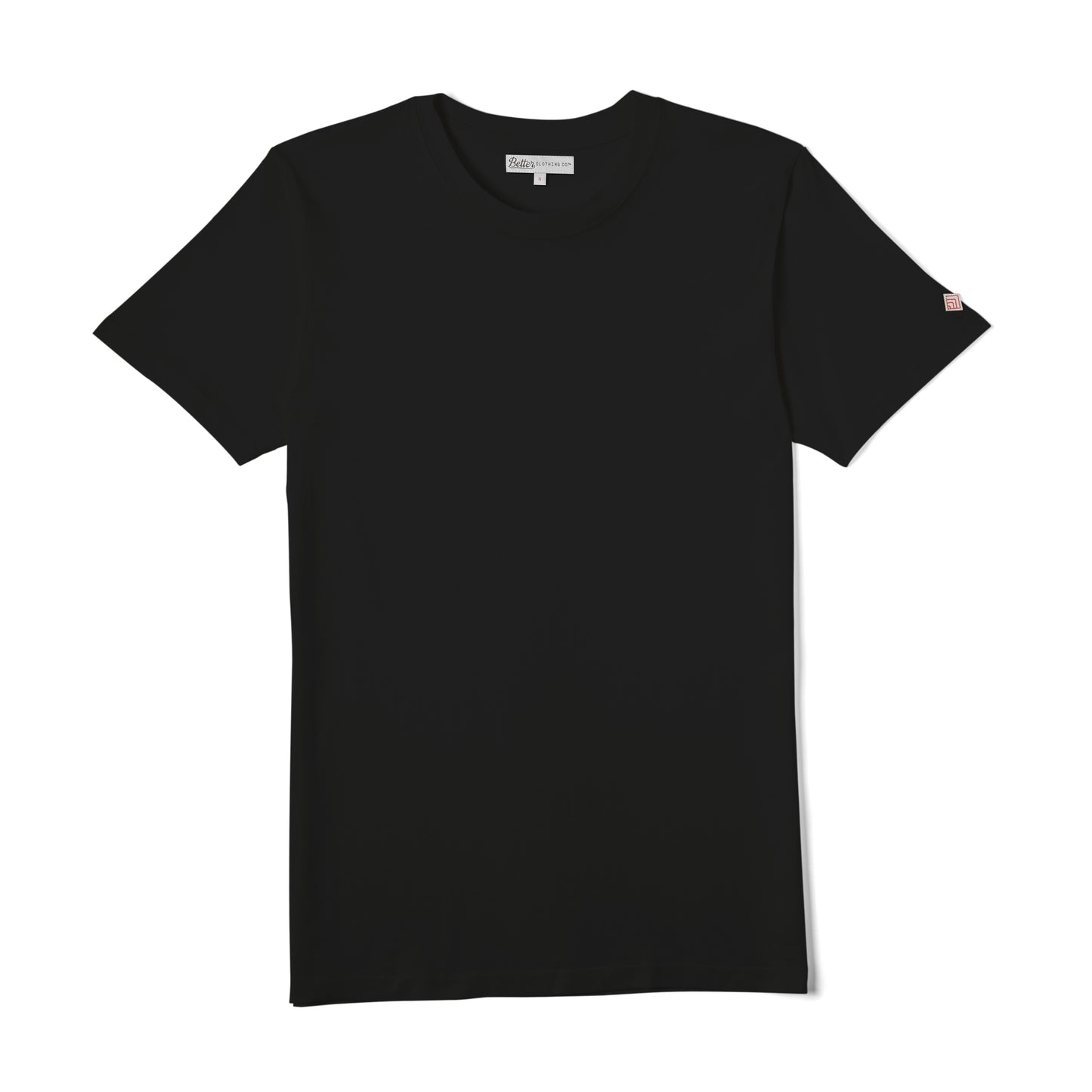 Men's Basic Tee T-Shirt Better Clothing Company Small Black 