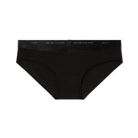 A comfortable Better Cotton Bikini from Better Clothing Company with an elastic waistband.