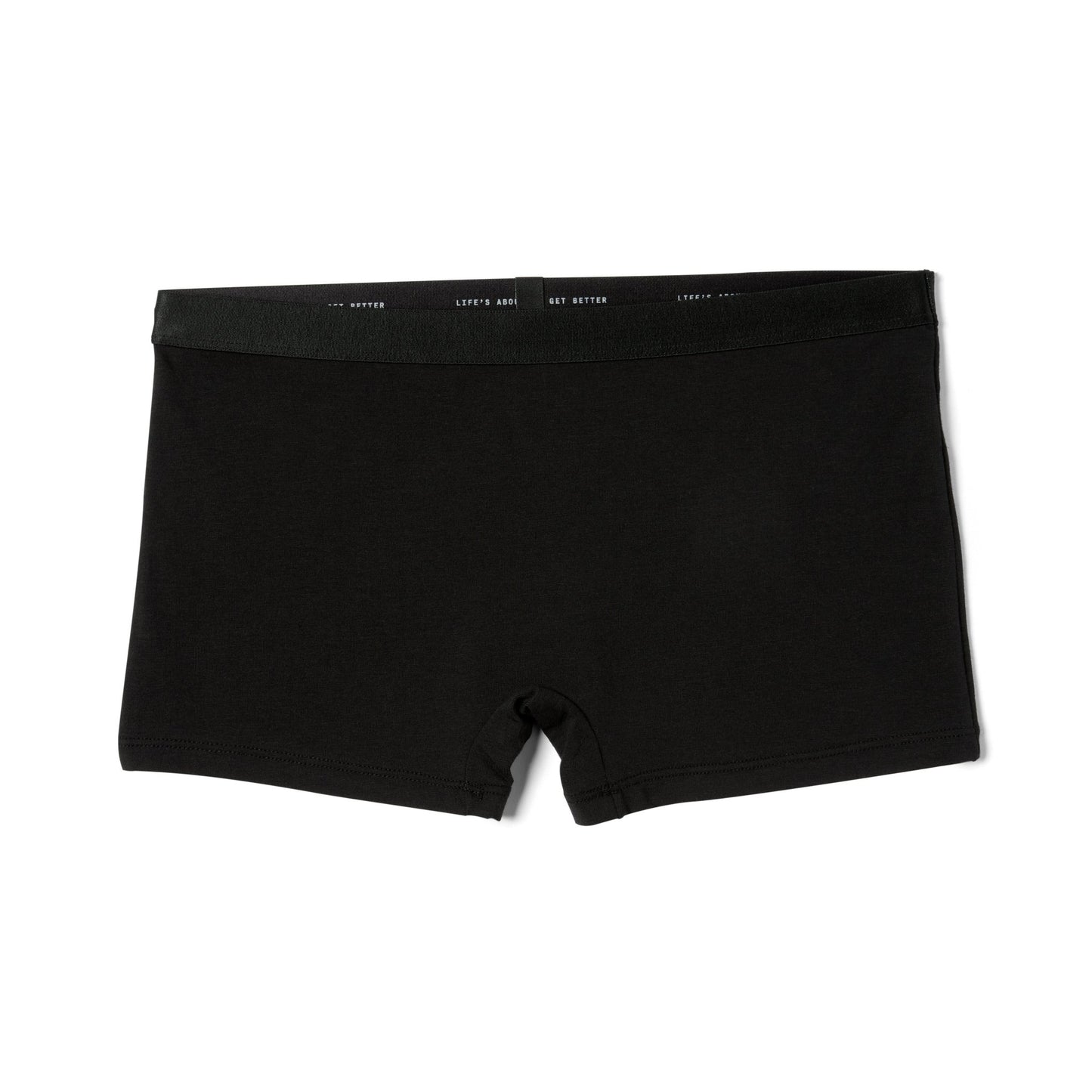 A comfortable Better Cotton Boyshort featuring a waistband by Better Clothing Company.
