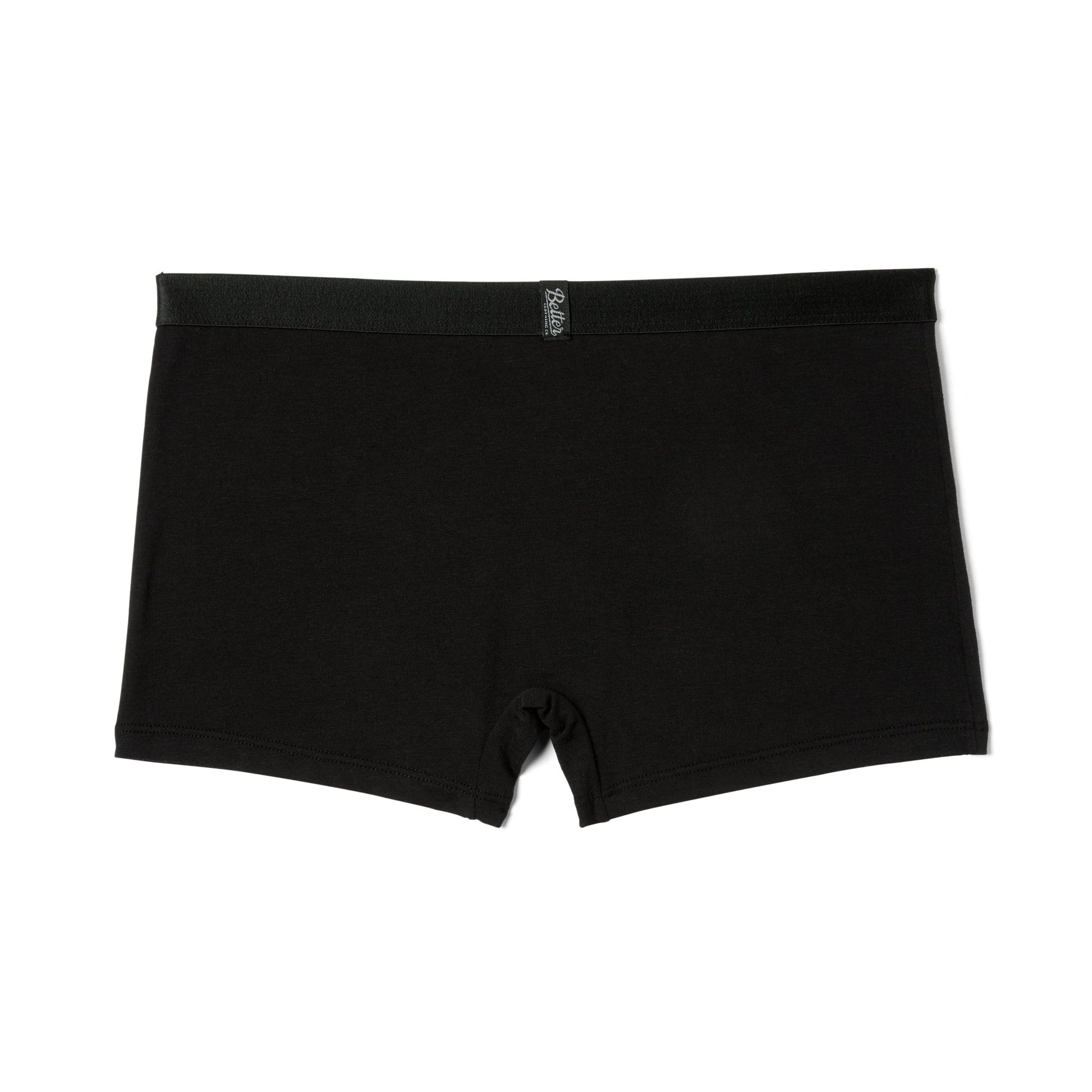 A comfortable Better Cotton Boyshort with an elastic waistband by Better Clothing Company.